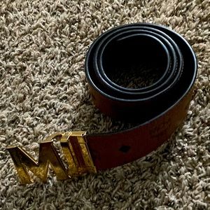 COPY - Brown MCM belt